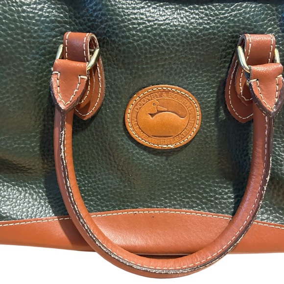 Vintage Hunter Green Dooney & Bourke Bag - Picture 2 of 6